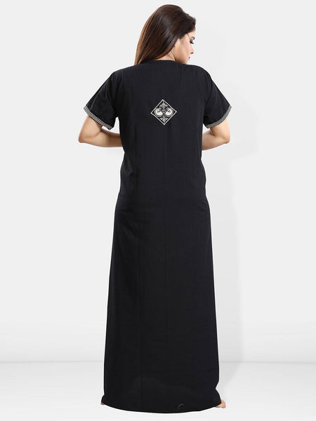 Be You Embroidered Maxi Nightdress