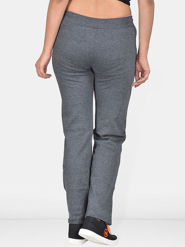 Be You Women Relaxed Fit Mid-Rise Cotton Track Pants