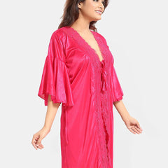 Be You Women Solid Nightdress