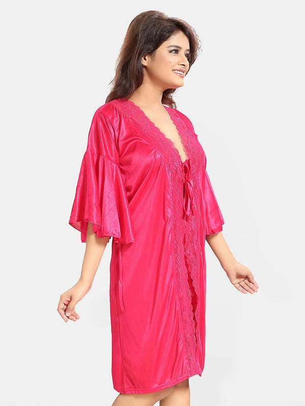 Be You Women Solid Nightdress