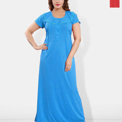 Be You Striped Maxi Nightdress