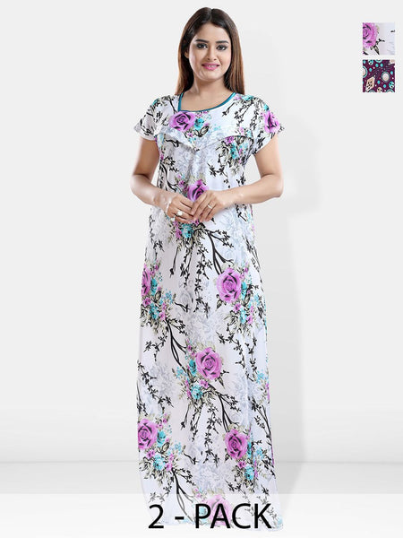 Be You Printed Maxi Nightdress
