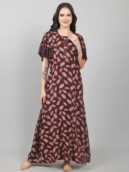 Be You Printed Maxi Nightdress