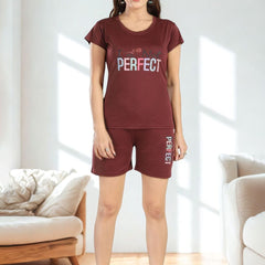 Be You Women Typography Printed Night suit
