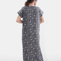 Be You Women Floral Printed Maxi Nightdress