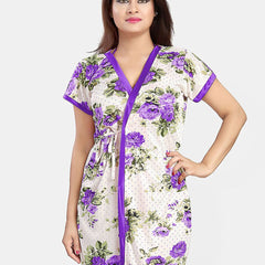 Be You Women Printed Nightdress