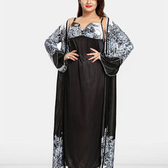 Be You Maxi Wrap Nightdress With Robe