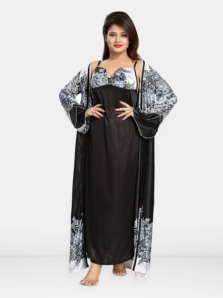 Be You Maxi Wrap Nightdress With Robe