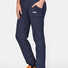 Be You Women Cotton Mid-rise Track Pants