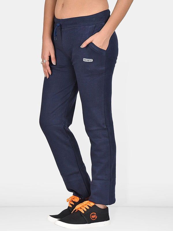 Be You Women Cotton Mid-rise Track Pants
