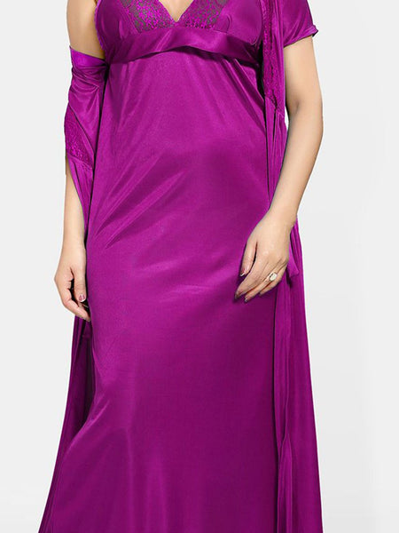 Be You Women 4 piece Maxi Nightdress