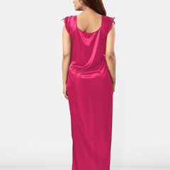 Be You Women Sleeveless Scoop Neck Maxi Nightdress