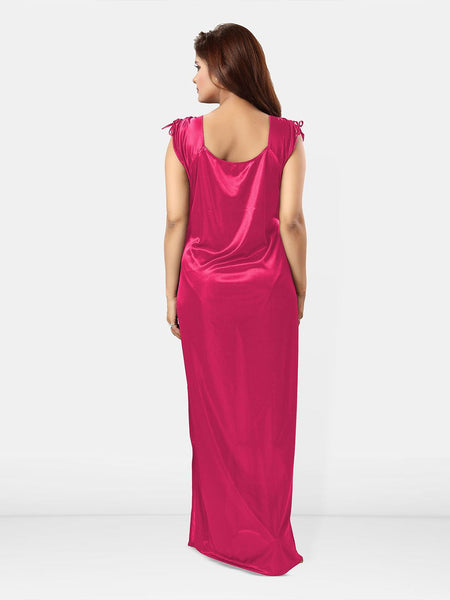 Be You Women Sleeveless Scoop Neck Maxi Nightdress