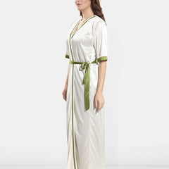 Be You Set of 2 V-Neck Maxi Wrap Nightdress