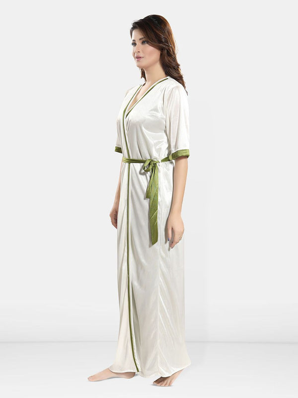 Be You Set of 2 V-Neck Maxi Wrap Nightdress