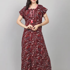 Be You Printed Maxi Nightdress