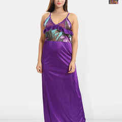 Be You Women Pack Of 2 Printed Maxi Nightdress