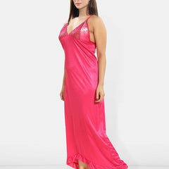 Be You Women Printed Maxi Nightdress