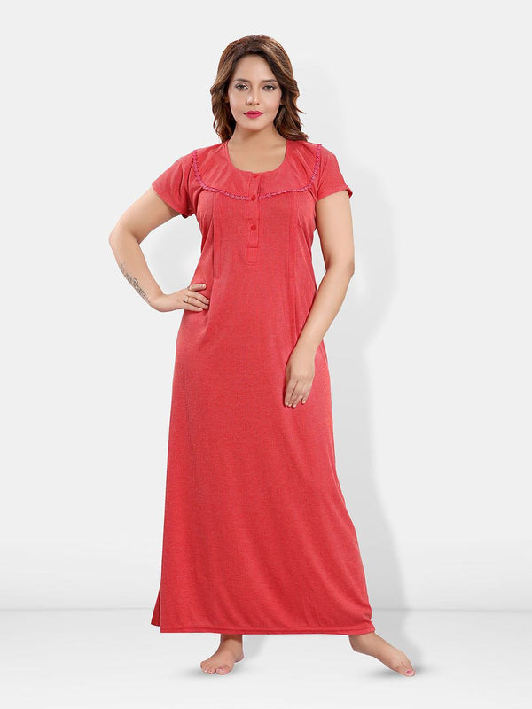 Be You Striped Maxi Nightdress