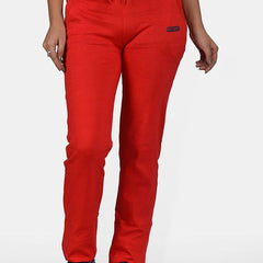 Be You Women Regular Fit Mid Rise Cotton Track Pants