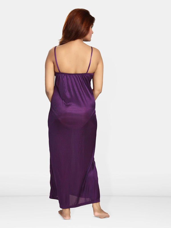 Be You Satin Maxi Nightdress With Robe