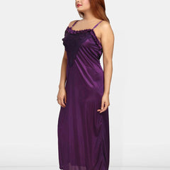 Be You Satin Maxi Nightdress With Robe