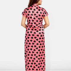 Be You Women Pack of 2 Printed Maxi Wrap Nightdress