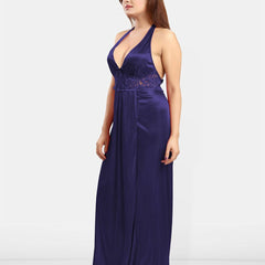 Be You Halter Neck Satin Maxi Nightdress