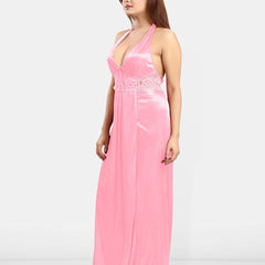 Be You Halter Neck Maxi Sweat Nightdress