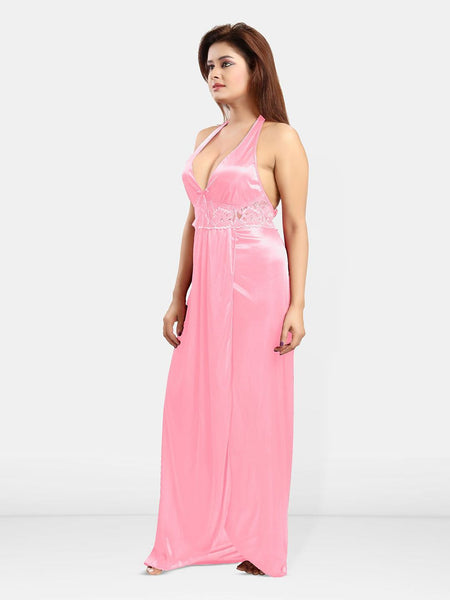 Be You Halter Neck Maxi Sweat Nightdress