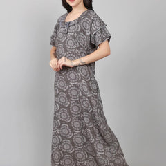 Be You Printed Maxi Nightdress