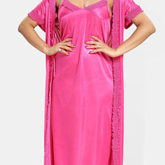 Be You Women Robe & Nighty Maxi Nightdress