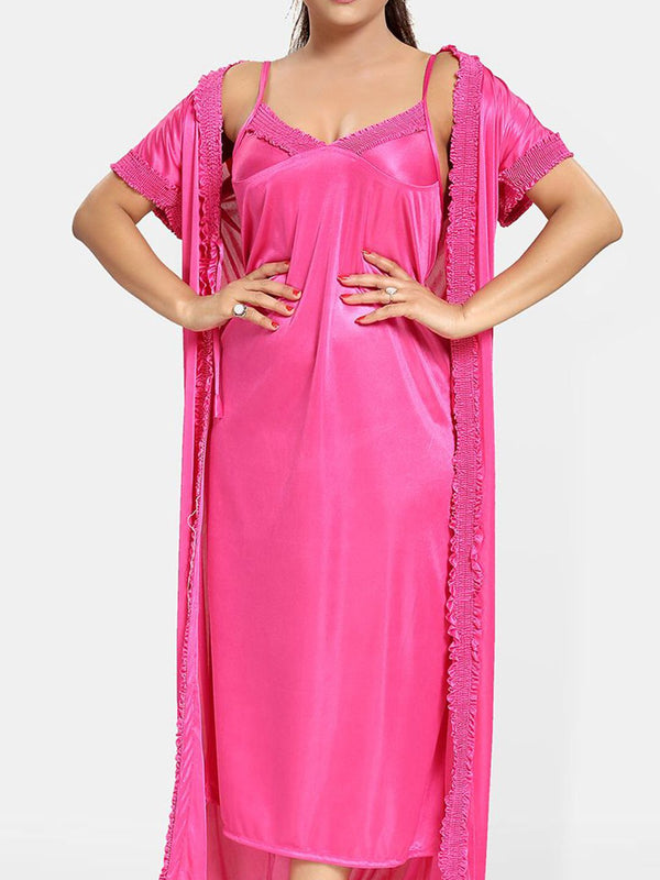 Be You Women Robe & Nighty Maxi Nightdress