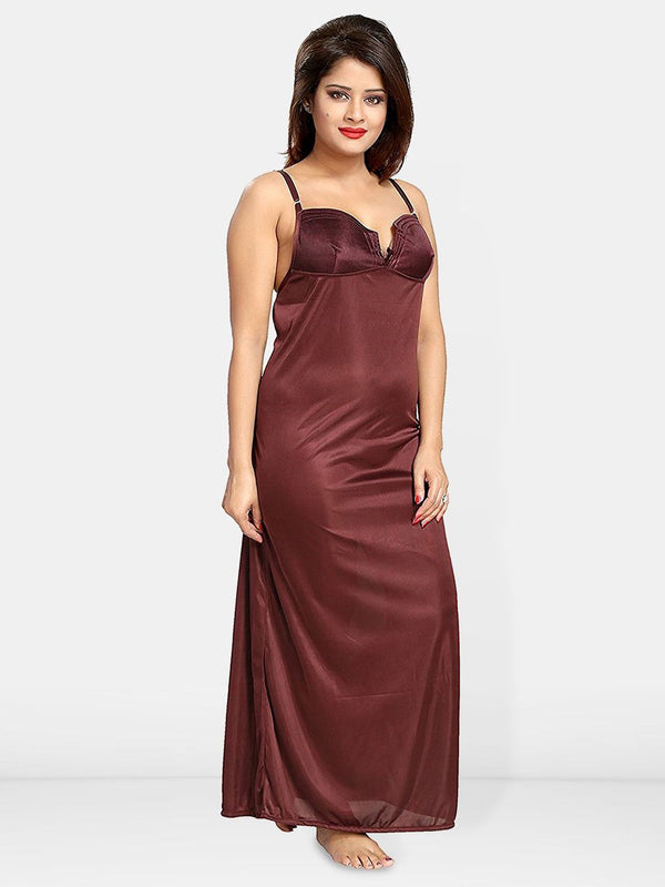 Be You Women Maxi Nightdress with Robe