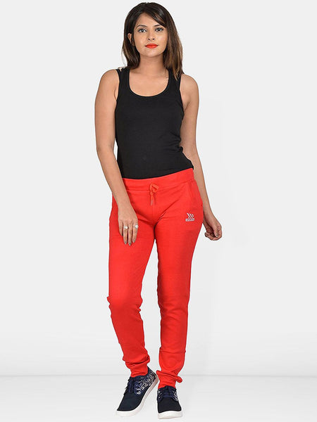 Be You Women Regular Fit Mid Rise Cotton Joggers