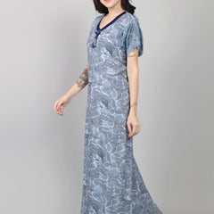 Be You Printed Maxi Nightdress