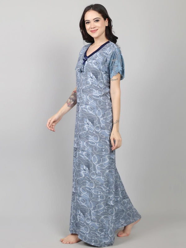 Be You Printed Maxi Nightdress