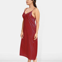 Be You Women Satin Maxi Nightdress With Robe