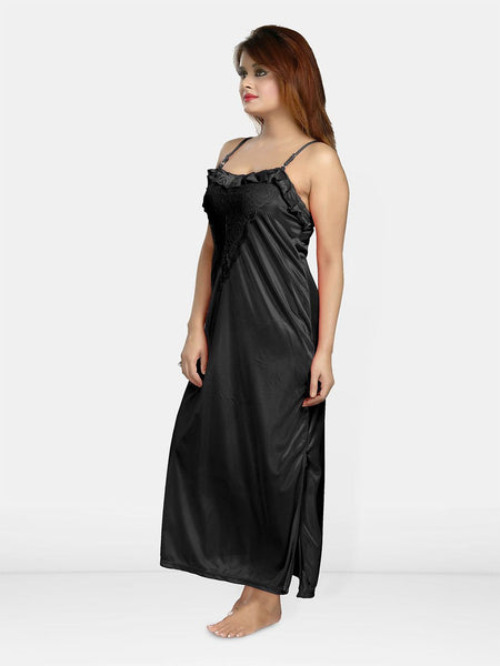 Be You Satin Maxi Nightdress with Robe