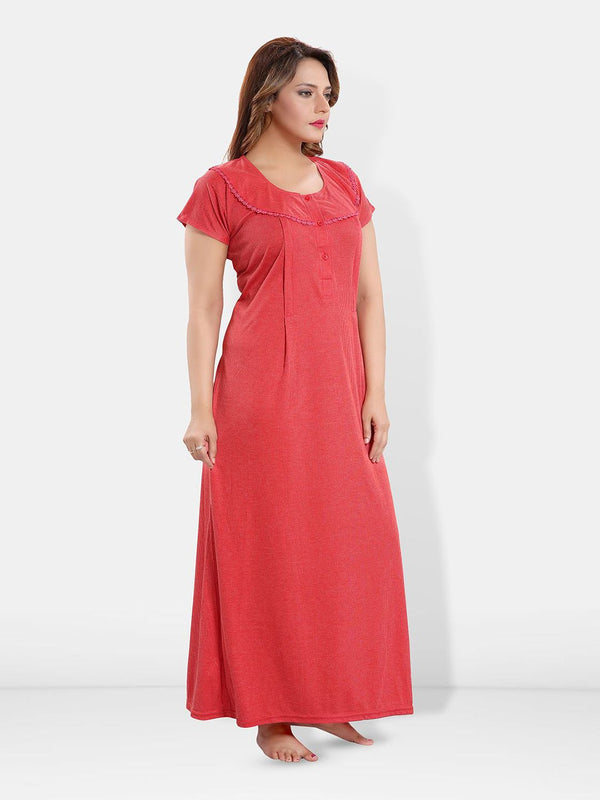 Be You Striped Maxi Nightdress