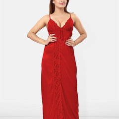 Be You Women Shoulder Straps Maxi Nightdress