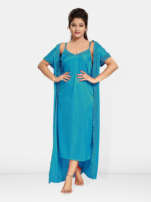Be You Women Maxi Nightdress Set