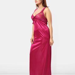 Be You Satin Maxi Sweat Nightdress
