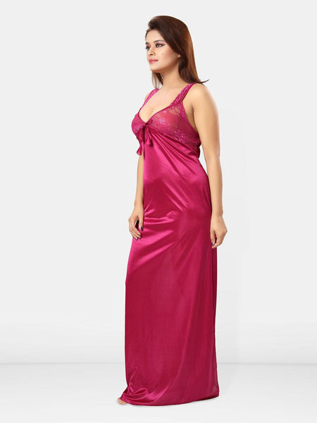 Be You Satin Maxi Sweat Nightdress