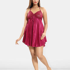 Be You Halter Neck Nightdress With Robe