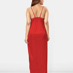 Be You Women Shoulder Straps Maxi Nightdress