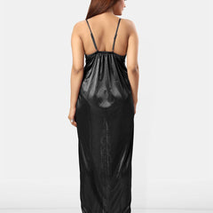 Be You Satin Maxi Sweat Nightdress