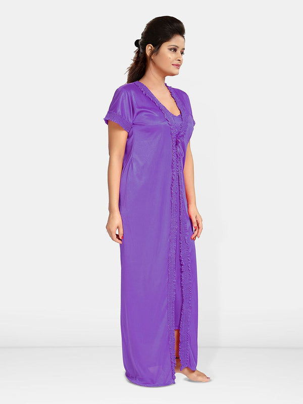 Be You Women Shoulder Straps Maxi Nightdress