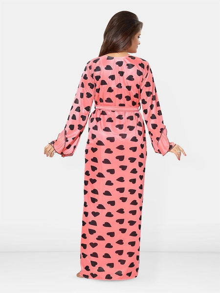 Be You Women Set Of 2 Printed Maxi Nightdress