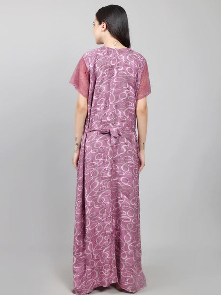 Be You Printed Maxi Nightdress
